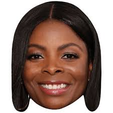 Janelle James (Smile) Big Head. Larger than life mask.