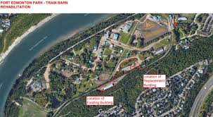 Want ook dat is fort edmonton: 6 3m Price Tag For New Steam Train Barn At Fort Edmonton Park Cbc News