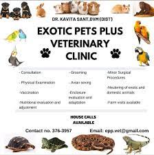 April sees avian & exotic patients every day and is available after 10:00 am and until 5:00 pm monday through friday at the avian & exotic clinic of palm city. Exotic Pets Plus Veterinary Clinic Home Facebook