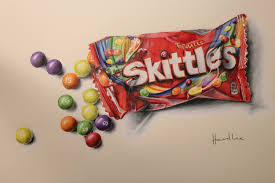 Big work, talent and efforts help to create to artists such masterpieces. Drawing Time Lapse Skittles Youtube Sweet Drawings Confectionary Art Gcse Art Sketchbook