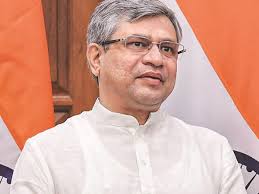 Railway Minister Ashwini Vaishnaw submits nomination for Rajya Sabha polls  | India News - Business Standard