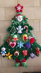 Maybe you would like to learn more about one of these? Diy Felt Christmas Ornaments Luxury Felt Christmas Tree Fieltro Navidad Pinterest Artsvisuelscaribeens Com Natale Idee Di Natale Vacanze Di Natale