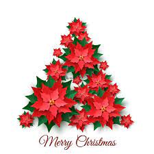 Christmas Paper Flowers Template Paper Poinsettia Flowers Etsy Christmas Paper Fun Christmas Decorations Poinsettia Flower