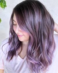 The variation of hues means that it doesn't look as brash as other effects, but still seriously chic. 32 Purple Highlights In Brown Hair Hair Gaga