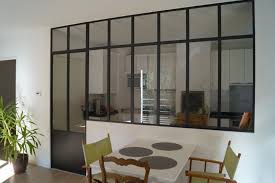 Porte de garage style verriere. Verriere Atelier Acier