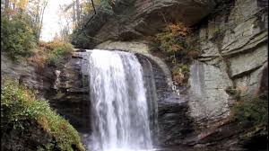 The name comes from looking glass rock which resembles a wintertime mirror, or looking glass, of sunlight as water. Looking Glass Falls Easy To Visit And Popular Nc Waterfall