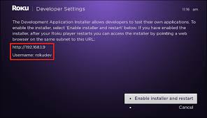 • we cannot do anything to fix issues that arise on. How To Enable Developer Mode And Sideload Roku Apps