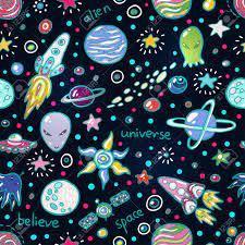 Time is spent on maintenance, exercise, watching old messages and reading a journal by a soldier in the american civil war 1864. Cute Space Seamless Pattern Funny Background For Kids Who Love Royalty Free Cliparts Vectors And Stock Illustration Image 57607377