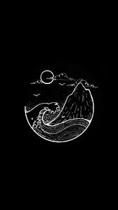 Aesthetic Pinterest Simple Design Black And White Wallpaper Pin By Aabir Benomar On Marlynleon19 In 2020 Black Aesthetic Wallpaper Aesthetic Iphone Wallpaper Dark Wallpaper