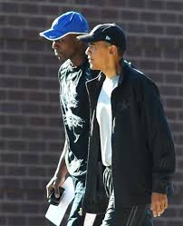 Image result for obama reggie love beach