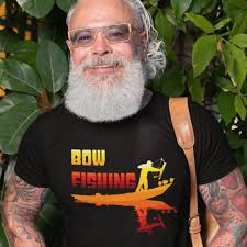 Bow Fishing Shirt, Bowfishing Tee Shirt, Bow-fishing Apparel, Fishing Boat  Clothes , Archery Shirt, Bow Hunting Clothing