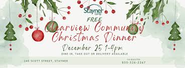 Clearview Community Christmas Dinner ...