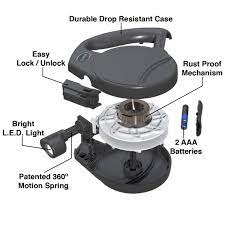 Follow Me Light Leash Retractable Leash For Dogs Up To 110lbs 16 Ft