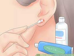 How To Take Care Of Infection In Newly Pierced Ears Baby Ear Piercing Ear Infection Remedy Infected Ear Piercing