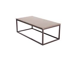 A living room coffee table is usually placed directly in front of a couch, so the size of the table will be relative to the seating. Box Coffee Table Hart Concrete Design