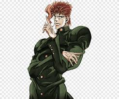 Never knew kakayoin liked to wear night gowns. Koichi Hirose Jotaro Kujo Dio Brando Jojo S Bizarre Adventure Noriaki Kakyoin Josuke Higashikata Png Pngegg