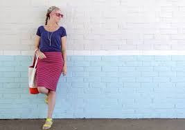 Creating your very own unique pencil skirt can be fun and easy. Knit Pencil Skirt Made Everyday