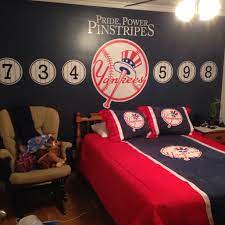 Yankees Theme Room Yankee Room Yankee Bedroom Room