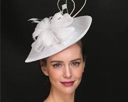 Ivory Rose Kentucky Derby Hat: Royal Ascot Straw Fascinator