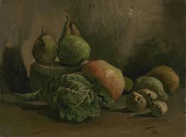 Nature Morte Avec Des Fruits Et Des Legumes 1884 Van Gogh Museum Amsterdam De Vincent Van Gogh 1853 1890 Vincent Van Gogh Naturmort Meyve