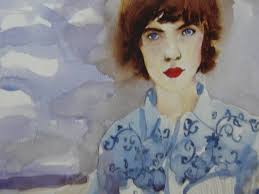 Elizabeth Peyton、Beck、希少画集画、新品額装付 choco