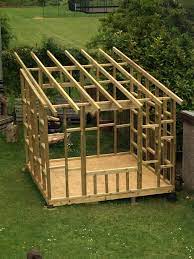 Framework For Garden Room Backyard Shed Backyard Sheds Backyard