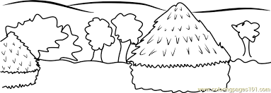 Combine a repeating flower pattern and bright color to create fun pop art inspired by the famous artist! Haystacks Coloring Page For Kids Free Andy Warhol Printable Coloring Pages Online For Kids Coloringpages101 Com Coloring Pages For Kids