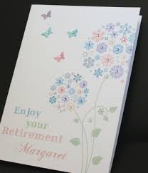Maybe you would like to learn more about one of these? Celebrations Occasions Large A5 Handmade Personalised Floral Retirement Birthday Card Home Furniture Diy