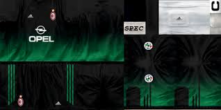 Kits By Spec Ac Milan 2002 03 Kits Pes 6 Patches By Spec Facebook Ac milan (or to give them their full name, associazione calcio milan) have worn red and black since their formation in 1899, and for the most part, the milan's longest running sponsors however were car manufacturers opel who sponsored the side from 1994 to 2006. spec ac milan 2002 03 kits pes 6
