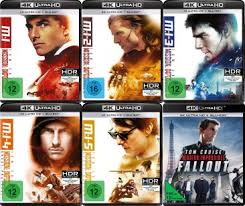 Impossible is the 1996 feature film adaptation of the popular 1960's spy series of the same name. Mission Impossible 1 2 3 4 5 6 Set 4k Ultra