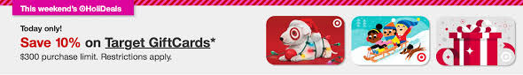 Could be worth stocking up for the year. Target Gift Cards On Sale This Weekend For 10 Off No Mas Coach