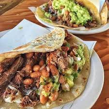 The battered fish is usually served with just a corn tortilla, and toppings such as cabbage, pickled onions, salsas, and crema, are added by the customer. Tacos El Yaqui Rosarito Restaurant Reviews Photos Tripadvisor