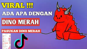 Play google dino game on all browsers and mobile devices. Kisah Cinta Dino Merah Di Tiktok Yang Sedang Viral Tekno Dila