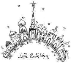 impression obsession cling stamp bethlehem christmas drawing doodles art coloriage pour le gerburztstsa