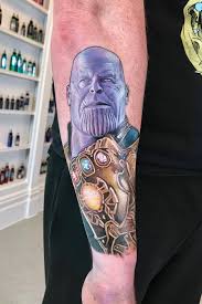In order to cover up some older star wars tattoos, the artist crafted an incredible warrior thanos tattoo, featuring his look from avengers: Thanos In Tattoos Search In 1 3m Tattoos Now Tattoodo
