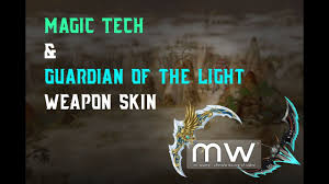 Cabal Online Magic Tech And Guardian Of The Light Weapon Skins Online Skin Tech