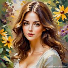 hazel bright inquisitive eyes Prompts