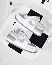 Fenom On Instagram Nike W Air Force 1 Shadow White Particle Grey Available Online Disponible En Ligne In 2020 Sneakers Nike Air Force Sneaker Sneakers Nike