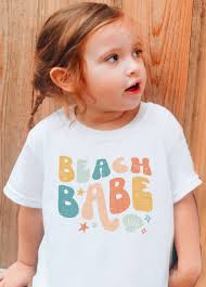 Buy Beach Babe Shirt Beach Toddler Shirt Kid Beach Tshirt Kids Beach Shirt  Toddler Girl Shirt Beach Babe Tee Beach Bum Top Summer Beach Tee Online in  India