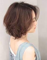 大人かわいいボブパーマ sg 332 ヘアカタログ 髪型 ヘアスタイル afloat アフロート 表参道 銀座 名古屋の美容室 美容院 ボブパーマ ボブ パーマ 40代 ヘアスタイル