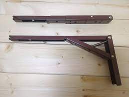 ラブリコと折りたたみ棚受けタッチポン300そしてspf材でテーブルをdiyしてみた いろいろやってみる ラブリコ 棚受け 男前インテリア diy