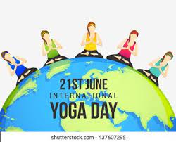 It focuses deeply on a person's physical and mental fitness which is of utmost. Vector Illustrationposterflyer Banner International Yoga Day Stock Vector Royalty Free 437607295
