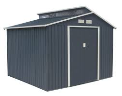 Abri De Jardin En Metal Edward 7 M Kit D Ancrage Inclus Abri De Jardin Abri Metal Abri