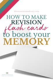 The next four tips will show you exactly how. How To Create Revision Flashcards That Boost Your Memory