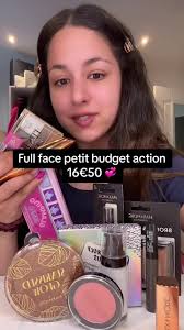 Full face petit budget action #maquillage #makeuproutine #fullfaceacti...