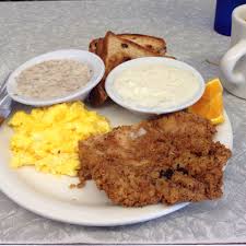 Fried Pork Chop Breakfast From Home Grown Restaurant Atlanta Food Fried Pork Fried Pork Chops