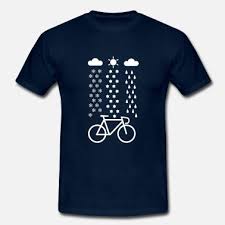All Seasons Cyclist Frauen T Shirt Spreadshirt Fahrrad T Shirts Radrennfahrer Radfahren