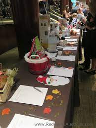 How to set up a silent auction table. Silent Auction Table Set Up Fundraising Gala Auction Fundraiser Fundraising