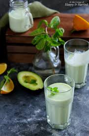 Avocado Lemon Mint Smoothie Recipe Mint Smoothie Lemon Mint Avocado