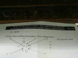 Check spelling or type a new query. Rumus Lewis Molekul Nitrometana Ch3no2 Sebagai Berikut Brainly Co Id